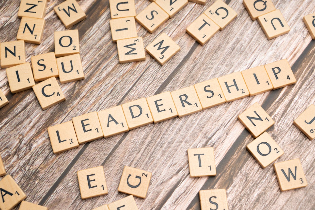 The Art of Drawing Readers In: Your attractive post title goes here Wooden letter tiles spelling 'LEADERSHIP' on a wooden surface, symbolizing leadership qualities and skills.
